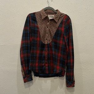 Free people plaid flannel